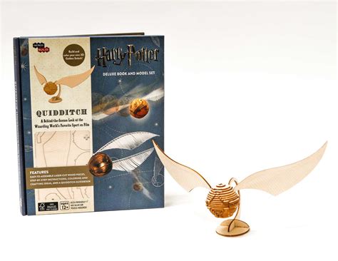 IncrediBuilds: Harry Potter: Quidditch Deluxe Book and Model Set | Book by Jody Revenson ...