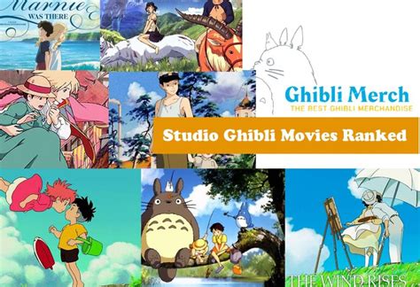 Studio Ghibli Movies Ranked: Top 15 Animated Masterpieces - Ghibli ...