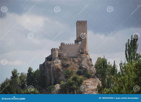 Almansa Castle, Almansa, Alicante Spain Stock Photo - Image of medieval ...