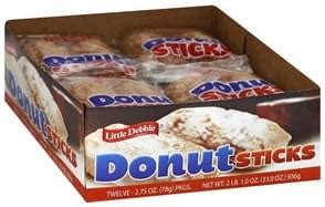 Little Debbie Donut Sticks - 12 ea, Nutrition Information | Innit