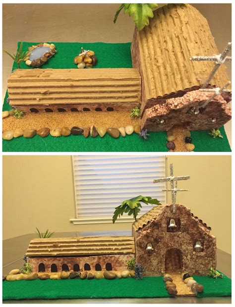 Spanish Mission model of San Antonio Padua | Spanish missions project, Mission projects, School ...