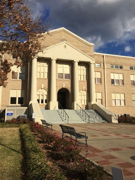 San Jacinto county courthouse located in Coldspring, Texas as the ...