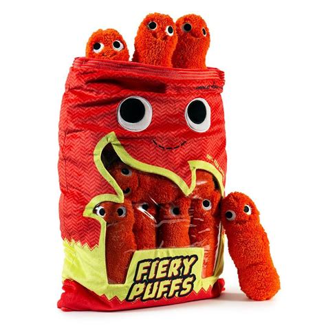 Yummy World Fiery Puffs XL Plush by Kidrobot