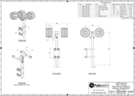 Boat Trailer Plans | Build your own boat trailer – FabPlans