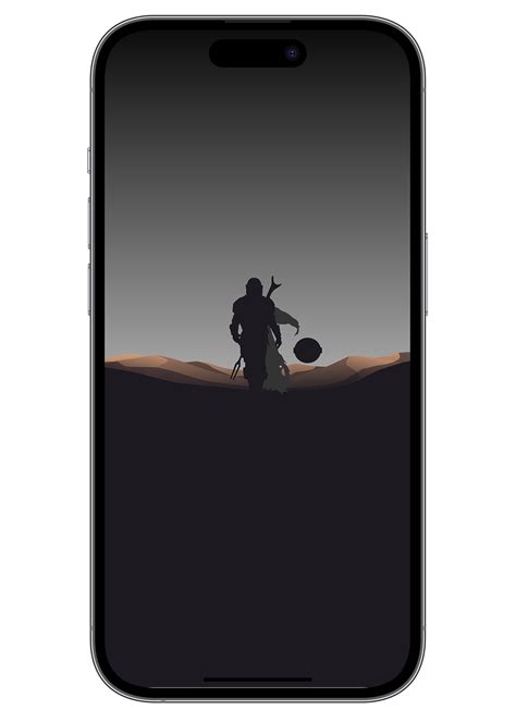 The Mandalorian minimalist wallpaper 4k - Heroscreen PC Wallpapers 4K