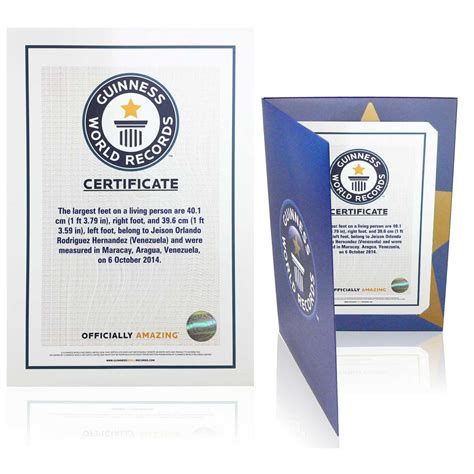 Certificates In Guinness World Record Certificate Template - Best ...