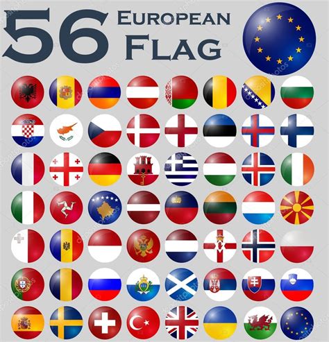 European flags. Stock Vector Image by ©delpieroo #51128033