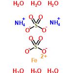 Mohr's salt H20FeN2O14S2 structure - Flashcards | StudyHippo.com