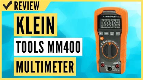 Klein Tools MM400 Multimeter Review - YouTube