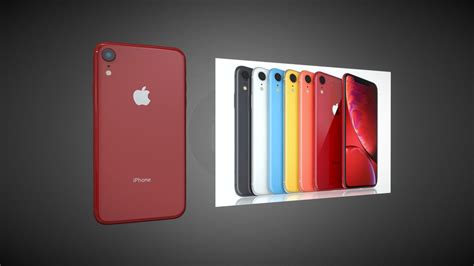 Apple iPhone Xr All colors - Buy Royalty Free 3D model by madMIX [758127f] - Sketchfab Store