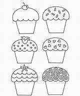 Free Printable Cupcake Coloring Pages  Home sketch template