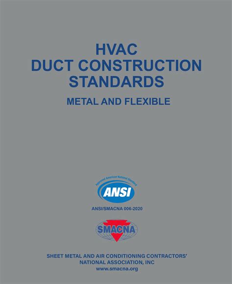 New Edition of the HVAC Duct Construction Standards Released - HPAC Magazine