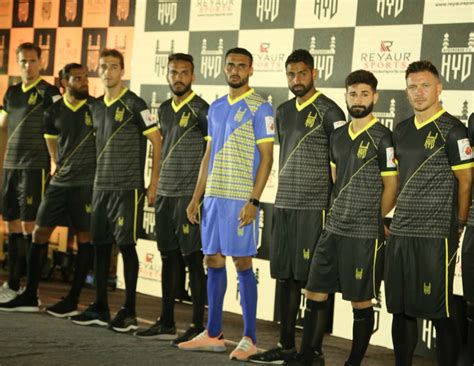 Hyderabad FC first ever ISL Kit | New Hyderabad FC Jersey 2019-2020 ...