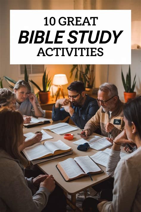 Engage Your Faith: 10 Bible Study Activities for Deepening Connection