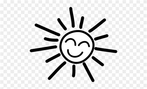 Related Happy Sun Clipart Black And White - Sunshine Black And White - Free Transparent PNG ...