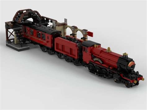 LEGO MOC The Hogwarts Express by Uncommonusername | Rebrickable - Build ...