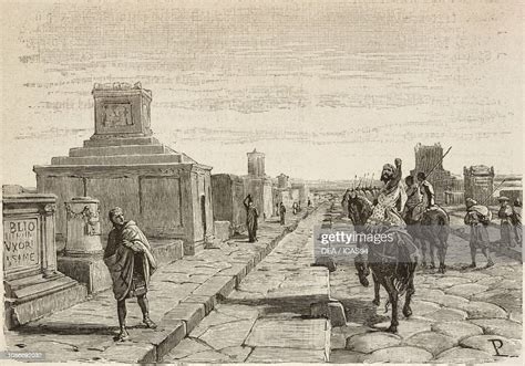 Jugurtha , king of Numidia, leaving Rome, Italy, and speaking against ...