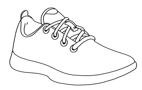 Shoe Outline Clipart Drawing Clipart Nepal | My XXX Hot Girl