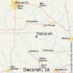 Best Places to Live in Decorah, Iowa