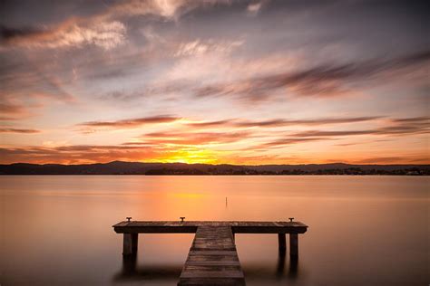 Sunset Jetty (71173), photo, photograph, image | R a Stanley Landscape Photography Prints