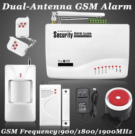 Wireless/Wired GSM Voice Home Alarm Security System Burglar Android Ios Alarm System Auto ...