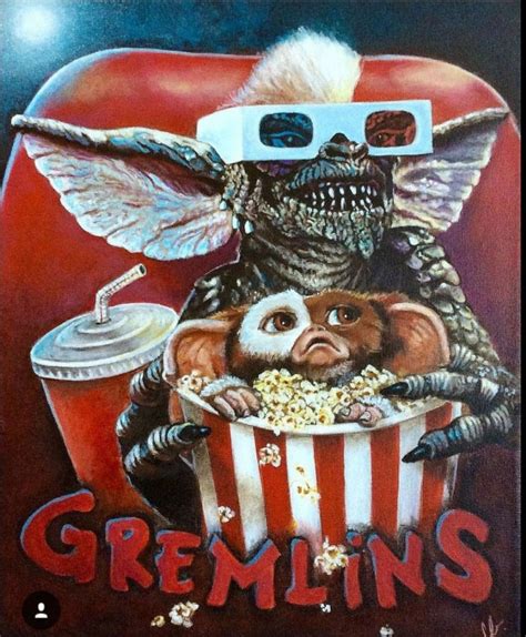 Gremlins (1984) - Poster AR - 1006*1219px