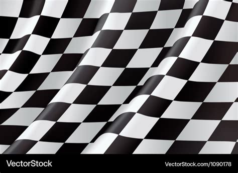 Checkered flag background Royalty Free Vector Image