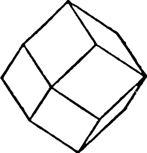 Rhombic Dodecahedron | ClipArt ETC