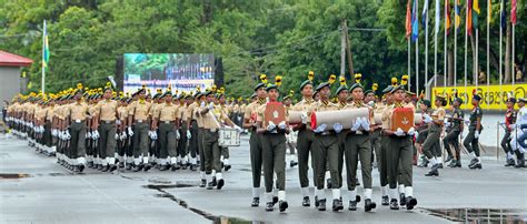 National Cadet Corps received President’s Colours and Corps Colours. – National Cadet Crops (NCC ...