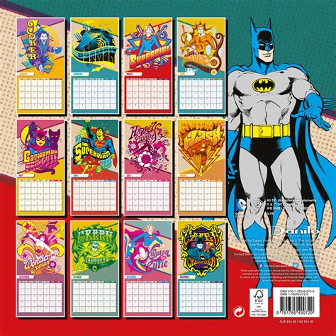 DC Comics - Wall Calendars 2024 | Buy at Europosters