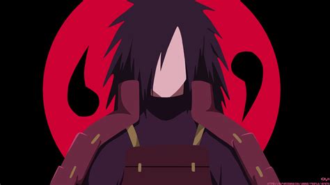 Madara Uchiha Minimalist HD Wallpaper by KEJI