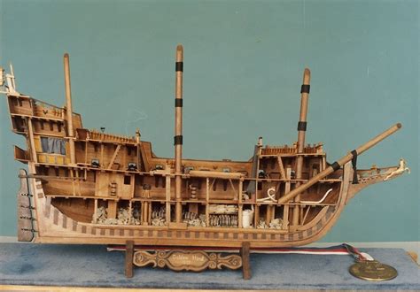 Sailing ship model, Model ship building, Pirate ship model