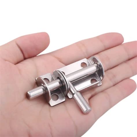 1Pc Slide Bolt Gate Latch Heavy Duty Premium Safety Stainless Steel ...