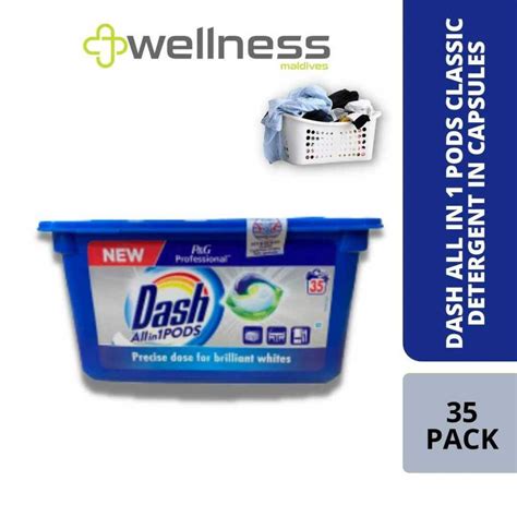 Dash ALL in 1 Pods Classic Detergent in Capsules - 35 pack | iBay