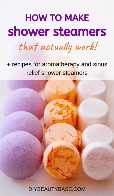 This tutorial shows you how to make DIY shower steamers that are strong ...