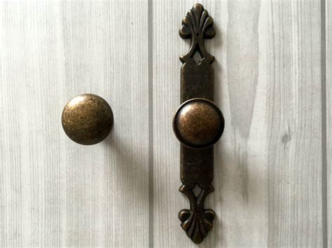 Antique Bronze Cabinet Knobs Door Knob Dresser Drawer Knobs - Etsy