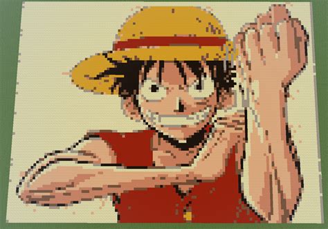 Anime Manga Pixel Art on Minecraft-PixelArt - DeviantArt