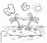 Island Coloring Pages To Download And  Vrogueco sketch template