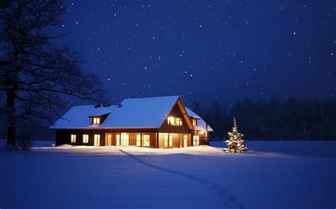 Snow House Wallpapers - Wallpaper Cave