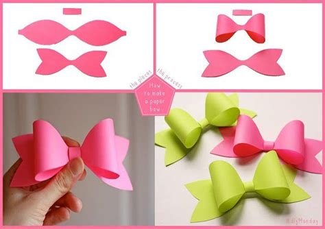 How to DIY Easy and Perfect Paper Bow - DIY Tutorials | Diy and crafts sewing, Paper bow, Diy ...