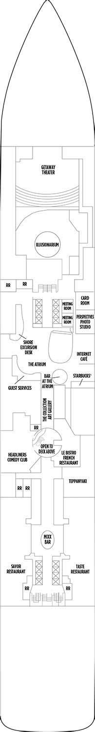 Norwegian Getaway Deck plan & cabin plan