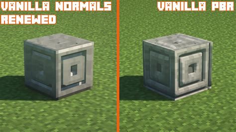 Vanilla Normal Renewed Texture Pack (1.18) - PBR Support - 9Minecraft.Net