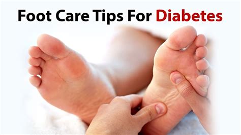 Foot Care Tips For Diabetic Patient - YouTube