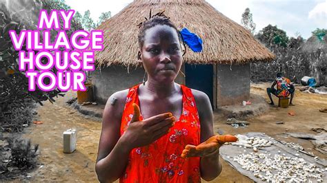 African Village Girl's Life// Inside my House Tour [African Village ...