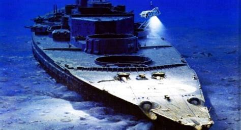 Bismarck Battleship Wreck