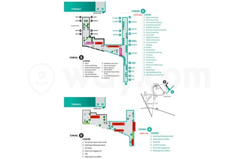 San Antonio International Airport Map – SAT Airport Map