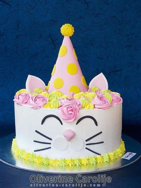 Kitty Cake | Birthday cake for cat, Cat cake, 1st birthday cakes