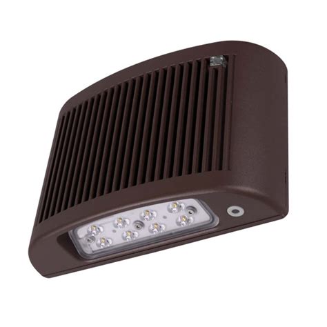 EOF Series Bronze Outdoor LED Full Cutoff Emergency Wall Pack w/ Photo – BulbAmerica