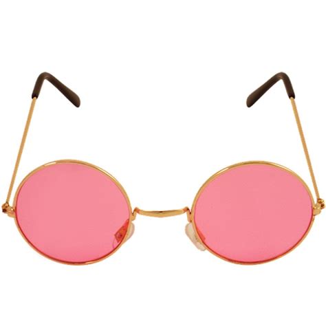 Round Pink Glasses