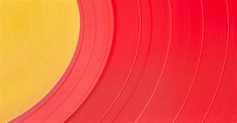 Red Vinyl Record · Free Stock Photo